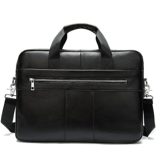 Leather Briefcase Men